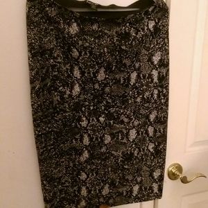 Snakeskin Apt 9 Skirt